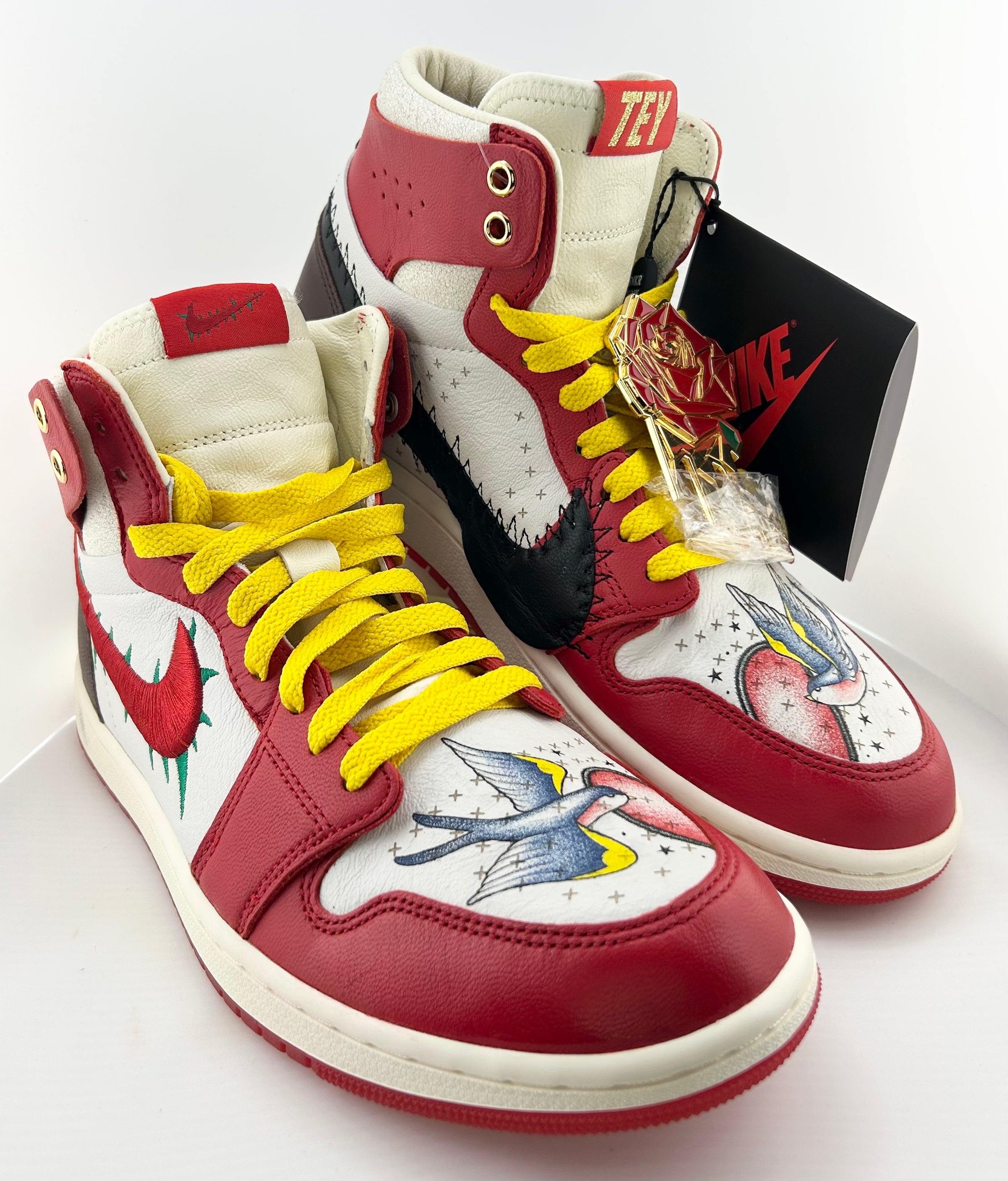 Air Jordan 1 Zoom CMFT 2 x Teyana Taylor Gym Red x Kiyokuni